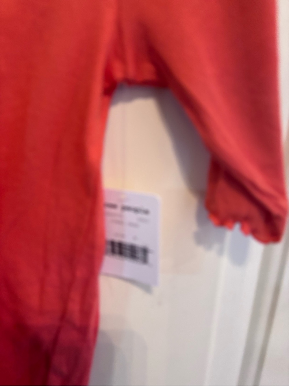 Free People Rusty Orange  Scoop Neck Top- Boho Chic Aesthetic - Picture 6 of 7